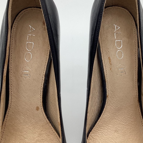 1788. Jessica Simpson Black Block Heel Pumps EUC Size 9 - Picture 9 of 12